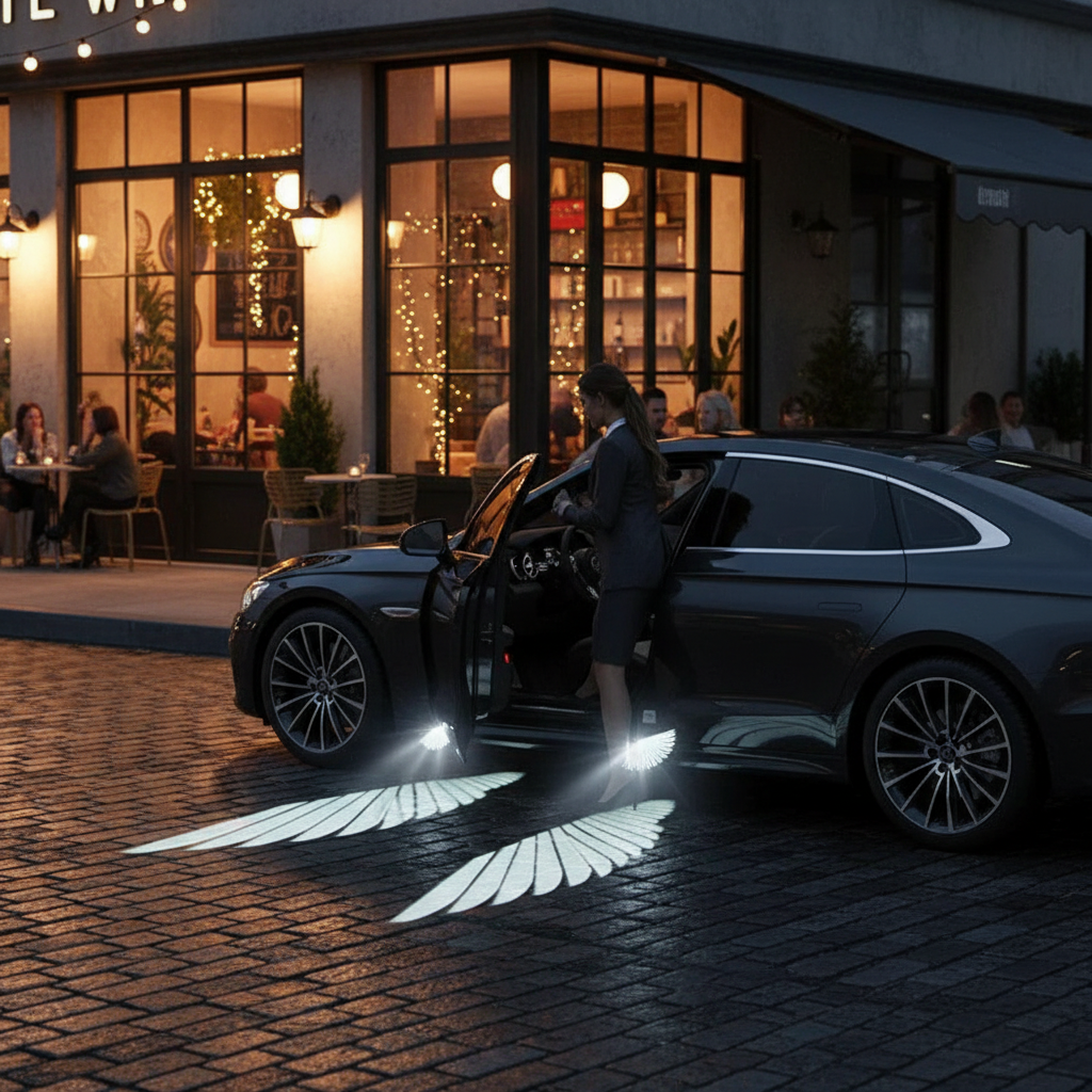 Angel Wing Car Door Lights